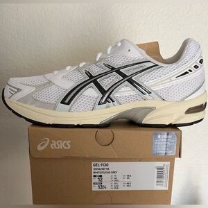 ASICS Gel-1130 Cloud Grey Mens Size 12 brand new with tags